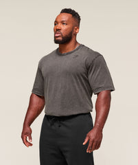 Power Washed T-Shirt - Onyx Grey/Acid Wash Small Ball