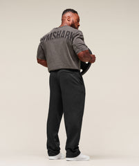 Power Washed T-Shirt - Onyx Grey/Acid Wash Small Ball