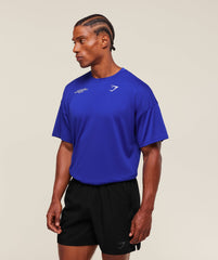 Conditioning Club Oversized T-Shirt - Athletic Blue