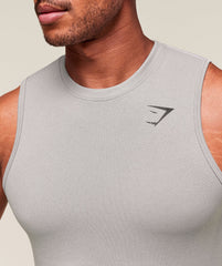 Vital Tank - Light Grey/Smokey Grey
