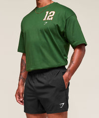 Collegiate Graphic T-shirt - Athletic Green