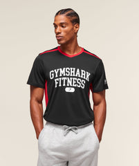 Varsity Tech T-Shirt - Black