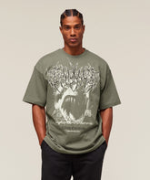 Carlos Belcast x Rest Day Essential T-Shirt - Base Green
