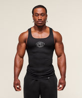 Legacy Ribbed Tank - Black