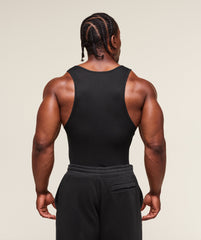 Legacy Ribbed Tank - Black