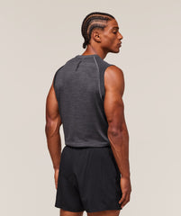 Versatile Seamless Tank - Dark Grey/Black