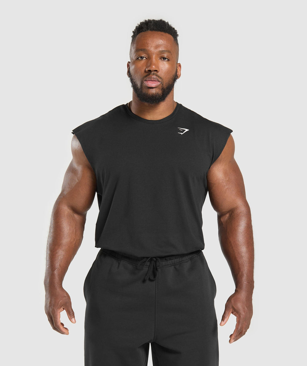 Critical Cut Off Tank - Black