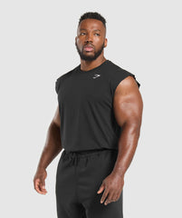 Critical Cut Off Tank - Black