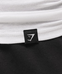 Ribbed Tank 1PK - White