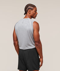 Versatile Seamless Tank - Light Grey/Smokey Grey