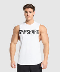 Prime Drop Arm Tank - White