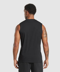 Everyday Tank 2 Pack - Black/Light Grey Core Marl