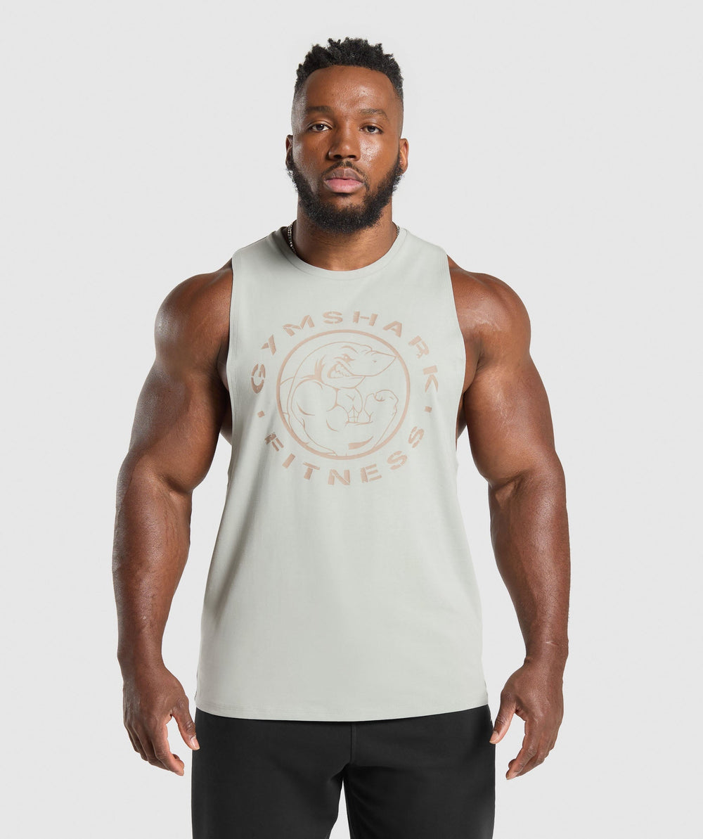 Legacy Drop Arm Tank - Stone Grey