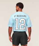 Collegiate Graphic T-shirt - Athletic Light Blue