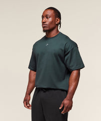 Forged By Iron T-Shirt - Darkest Teal