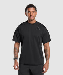 Oversized Performance T-Shirt - Black