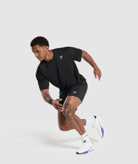 Oversized Performance T-Shirt - Black