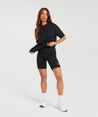 Block Oversized T-Shirt - Black
