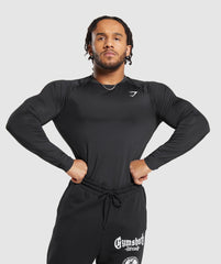 Element Baselayer Long Sleeve T-Shirt - Black