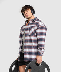 Flannel Shirt - Heavy Blue