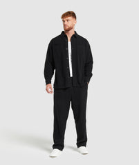 Cord Overshirt - Black