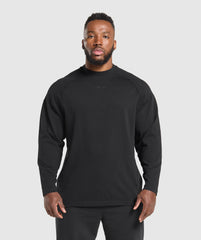 Heavyweight Long Sleeve T-Shirt - Black
