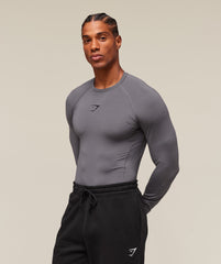 Element Baselayer Long Sleeve T-Shirt - Dark Grey