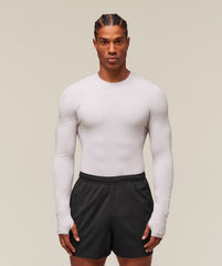 everywear Warp Knit Long Sleeve T-Shirt - Tame Grey
