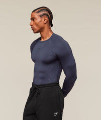 Element Baselayer Long Sleeve T-Shirt - Heavy Blue