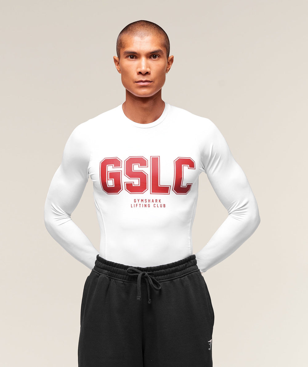GSLC Baselayer Long Sleeve T-Shirt - White