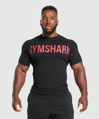 Prime T-Shirt - Black/Vivid Red