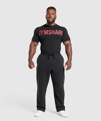 Prime T-Shirt - Black/Vivid Red