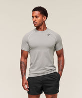 Vital T-Shirt - Light Grey/Smokey Grey