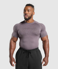 Tectonic Seamless T Shirt - Brushed Purple/Greyed Purple