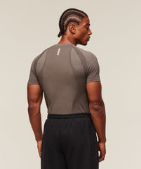Shadow Seamless T Shirt - Camo Brown