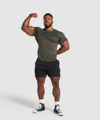 Impact Muscle T-Shirt - Strength Green