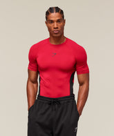 Element Baselayer T-Shirt - Carmine Red/Black