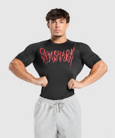 Graphic Baselayer T-Shirt - Black