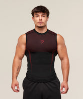 Onyx 5.0 Tank - Black/Carmine Red
