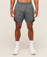 Arrival Block 6" Shorts - Dark Grey