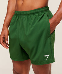 Arrival 5" Shorts - Athletic Green