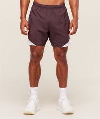 Arrival Block 6" Shorts - Cherry Purple