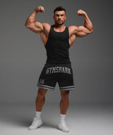 Varsity Mesh Shorts - Black