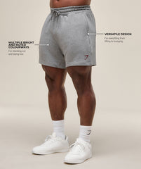 Power 5" Shorts - Charcoal Core Marl