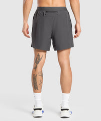 Land to Water 6" Shorts - Asphalt Grey