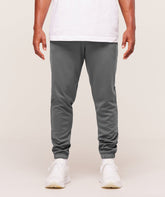 Arrival Knit Block Joggers - Dark Grey