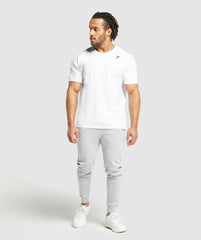 Crest Joggers - Light Grey Marl