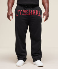 Built Different Straight Leg Joggers - Black