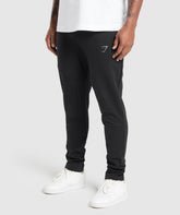 Interlock Tech Joggers - Blackk