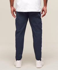 Retro Side Stripe Joggers - Heavy Blue